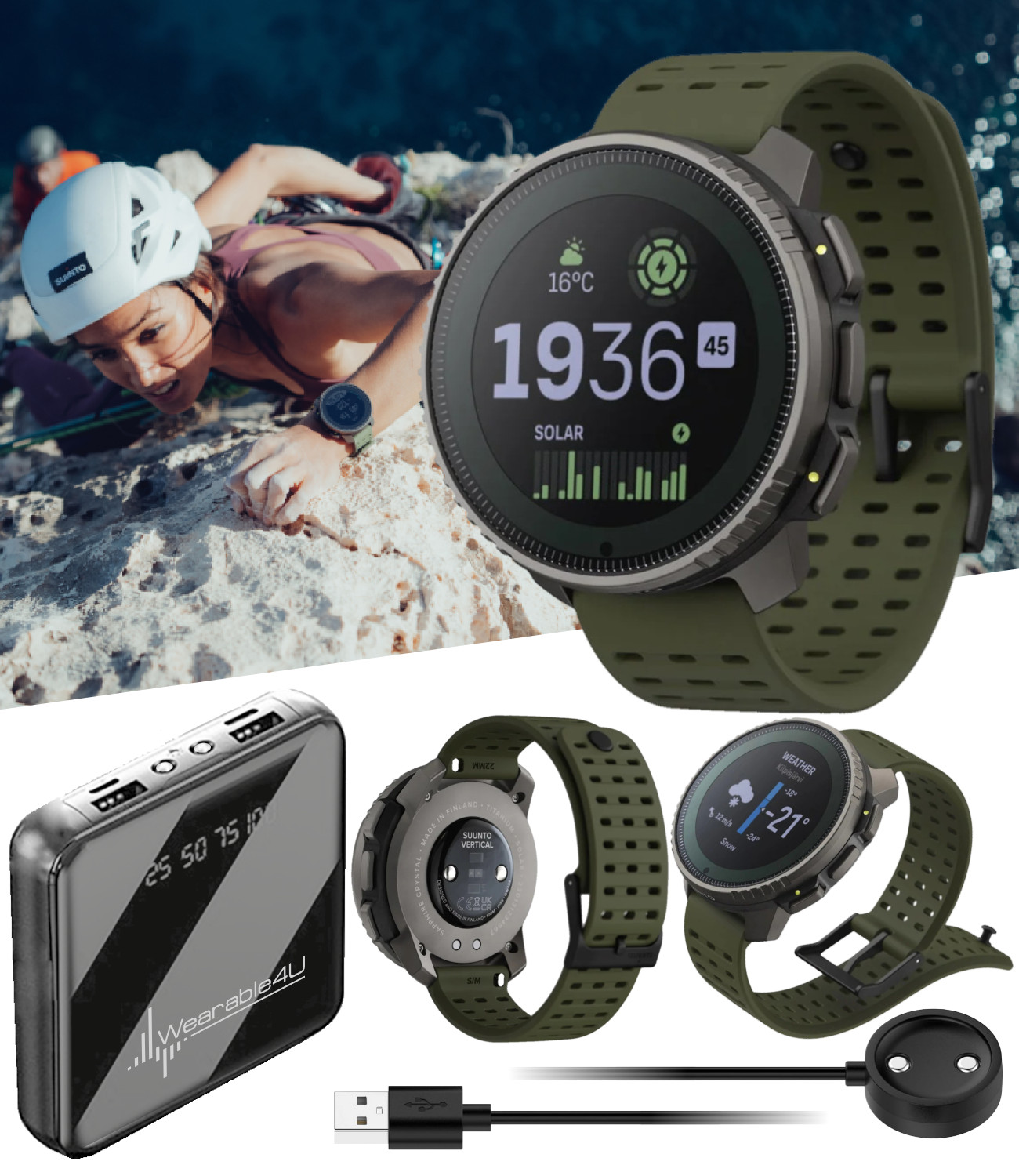 Forest With Power Bank