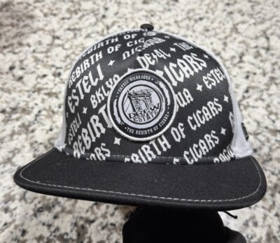Drew Estate De4L Black Cap ''Rebirth of Cigars''  Adjustable Hat