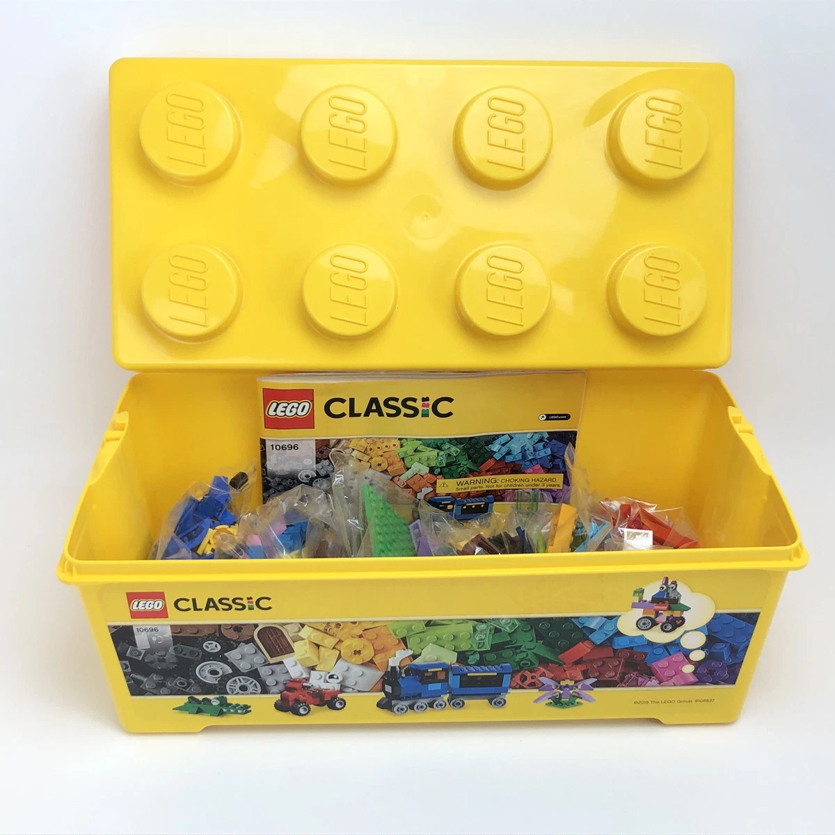 LEGO Classic Medium Creative 484 Pieces Brick Box Building Set - 10696