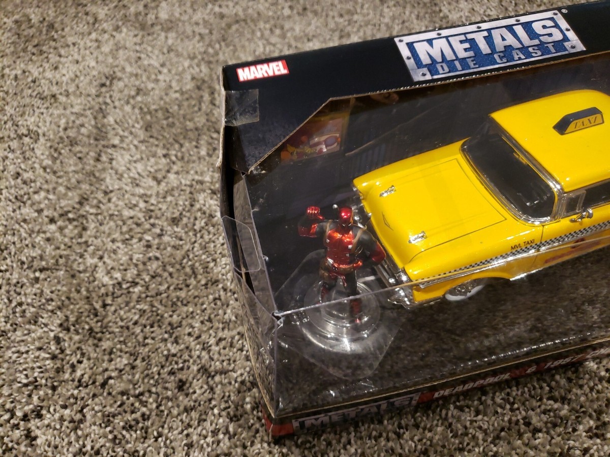 Jada Metals Die Cast Deadpool 1957 Chevy Bel Air Taxi 1/24 | eBay