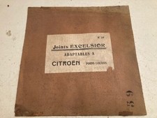 POCHETTE DE JOINTS D,ANCETRES NEUF D,EPOQUE EXCELSIOR CITROEN POIDS LOURD