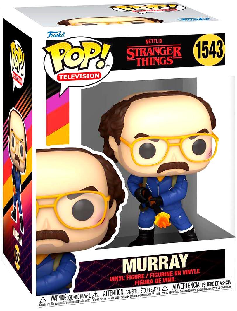 Thumbnail - Funko Pop Television: - Stranger Things - Season S3 - Murray Bauman -