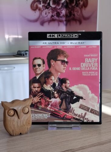 Bluray 4k UltraHD + Blu-ray " Baby Driver " Eng, Ita, Esp + - Zdjęcie 1 z 2