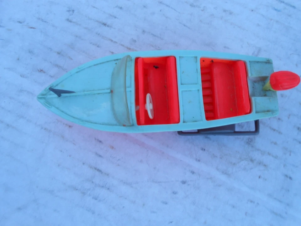 bateau rocca avec sa remorque norev no dinky - Photo 2/4