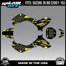 Graphics Kit for SUZUKI JR80 (2001-2015) JR 80 Twitch Series - Yellow