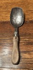 Vtg Butter Ice Cream Spade Paddle Spoon Metal Scoop Wood Handle Heavy Primitive — photo 2
