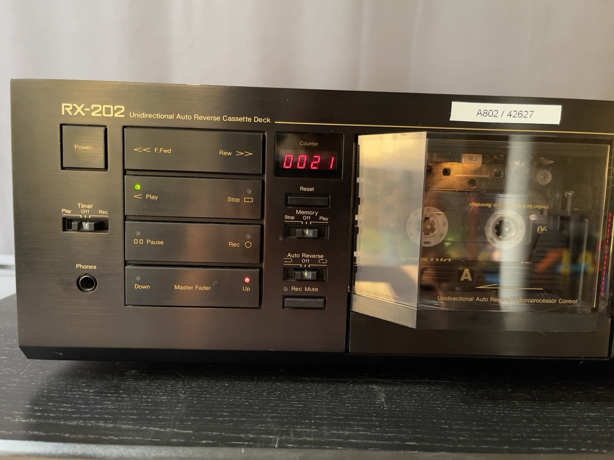 Nakamichi RX-202 Unidirectional Auto Reverse Cassette Deck | eBay