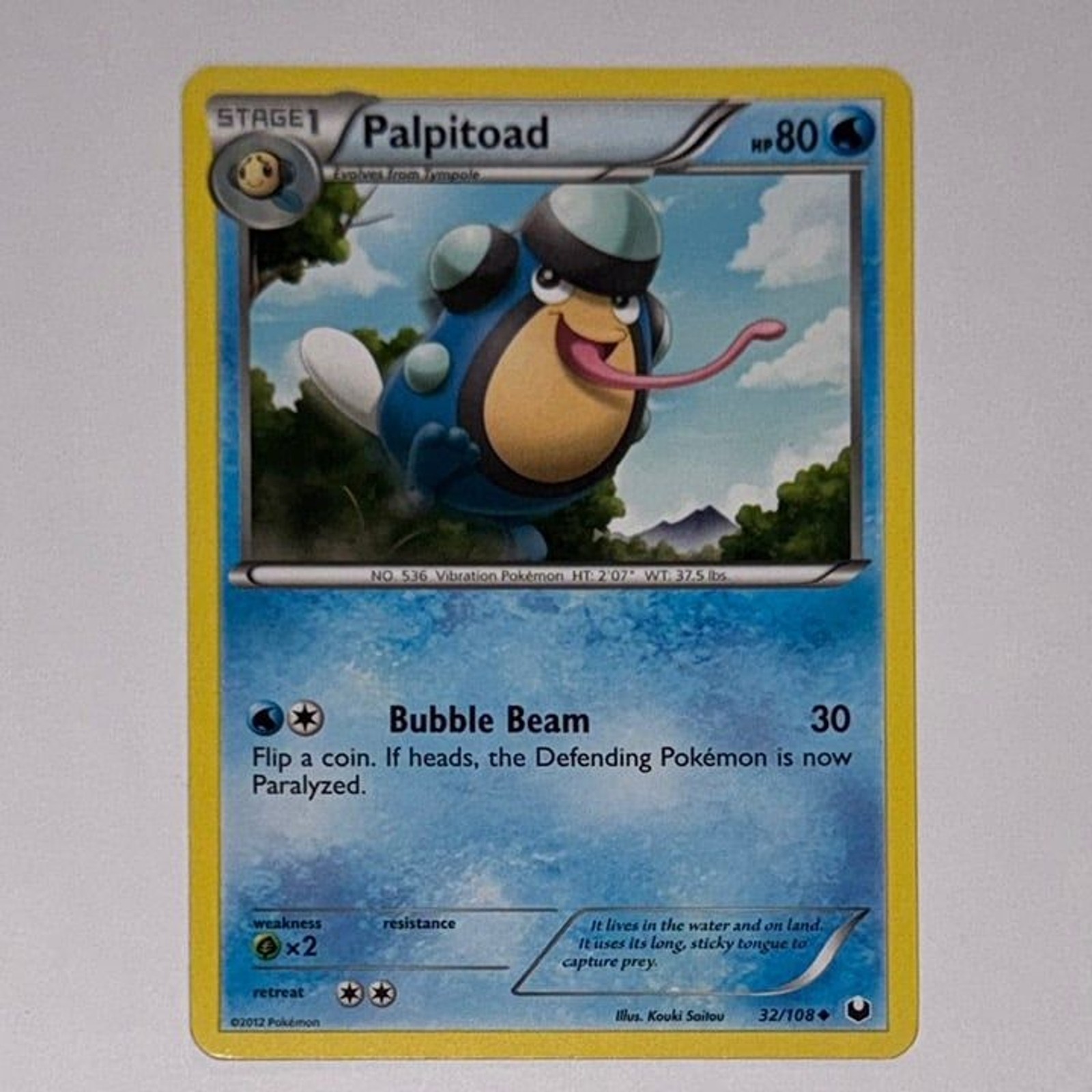 Pokémon Card: Palpitoad 32/108 (Pokemon Dark Explorers)