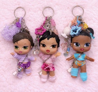 Baby Bratz Runwayz collectible Keychain+charms