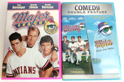 Major League Dvd + Major League 2/Back To The Minors Double Feature Collection