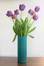 Vintage Mid-Century Modern ALCOA Aluminum Vase Eliot Noyes Designer