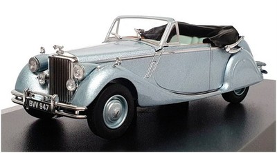 Oxford Diecast Maßstab 1:43 43JAG5001 - Jaguar MkV DHC offen - opalescent silver