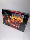 BOX HAS WEAR DOOM SNES LIMITED RUN GAMES SUPER NINTENDO RUMBLE FEATURE CARTRIDGE