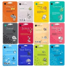 Celavi Essence Facial Face Mask K-Beauty Skincare Korea Skin Care Moisturizing