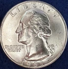 1961-D Washington Silver Quarter Ch BU