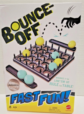 Bounce-Off Fast Fun Game Indoor Game Multi Color - Mini Edition - New, 2 players