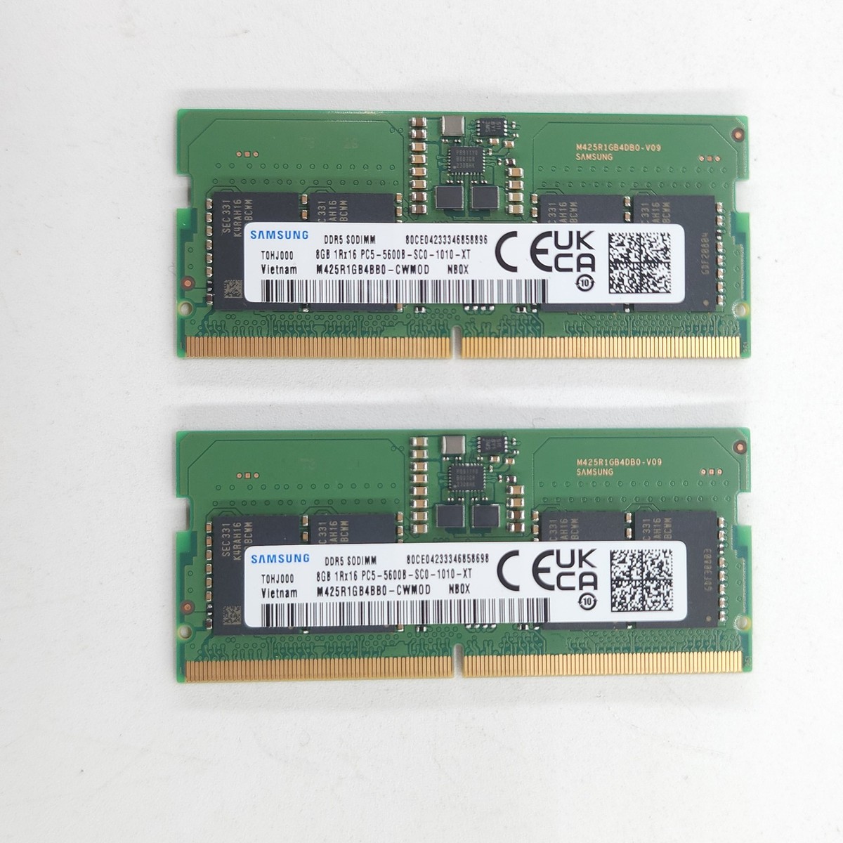 Samsung 16GB kit (2x8GB) DDR5 SODIMM RAM 5600mhz | eBay