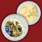 CROATIA KING TOMISLAV      2 Euro Coloured  - Coin UNC Color  Coin