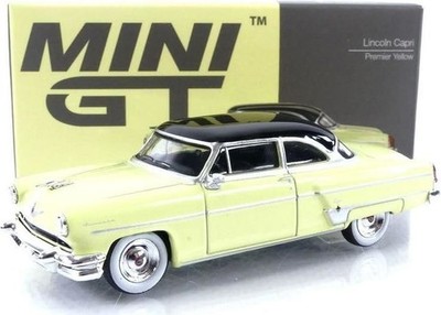 Gadget - Truescale Miniatures: 1/64 Lincoln Capri 1954 Premier Yellow (Lhd) -D- 