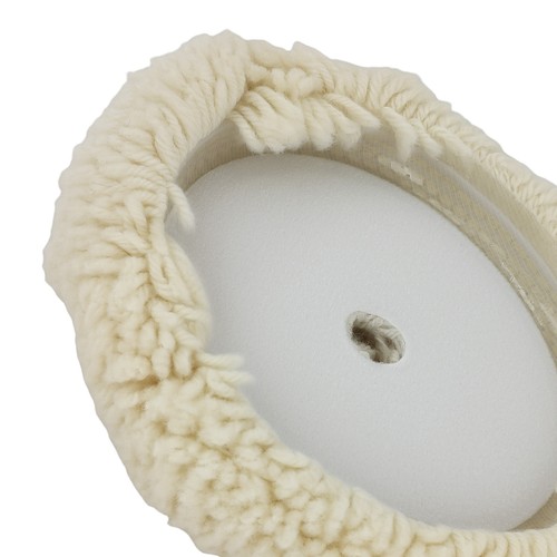 7 Inch Wool Hook Loop Compound Bonnet Pad for Polisher Buffer Application - Bild 12 von 14