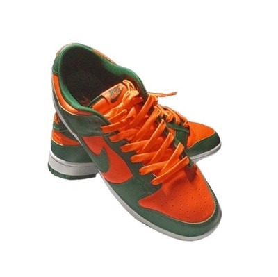 Size 11 - Nike Dunk Low Miami Hurricanes