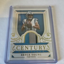 2025 National Treasures Century Materials Bryce Young Gold /49 Tri Color Patch