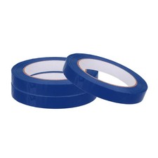 3 Pcs 9/16 Inch x 109 Yard Bag Sealing Tape Poly Plastic Bag Sealer Tape Blue