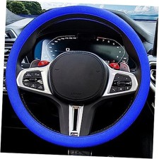 Steering Wheel Cover, Universal Fit Protector - Silicone Car 1PC Royal Blue