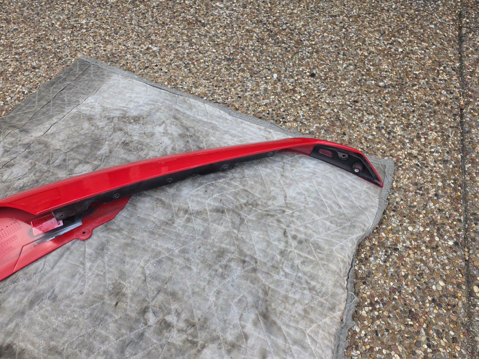 FERRARI SF90 TYPE F173 OEM GENUINE ORIGINAL FRONT BUMPER SPOILER