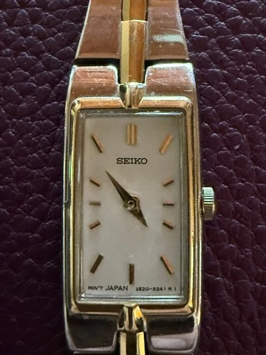 Seiko White Ladies Womens ‘Occasion’ Watch - 2E20-0AY0 — Vintage, Retro, 80s 90s