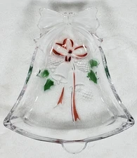Celebrations by Mikasa 6.75" Bell Dish Holiday Bells Collection Candy Relish