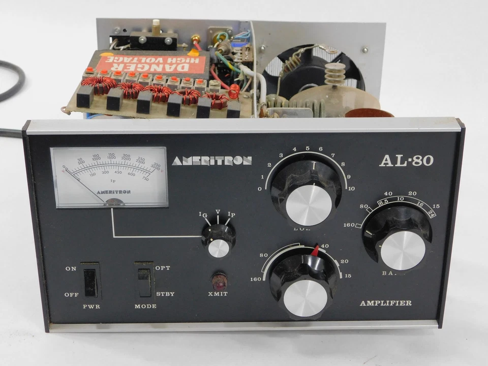 Amplificador de radioaficionado Ameritron AL-80 con tubo Eimac 3-400Z (tal cual, sin probar) Foto 2 de 4