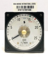 Shinko IND. Ltd. DVF-11 Analog RPM Meter Tachometer CD224317