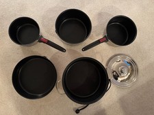 Magma Induction Non-Stick Cookware Set - Silver NESTING COOKWARE