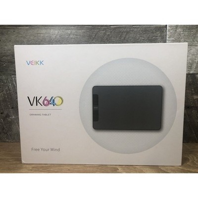 VEIKK VK640 Digital Graphic Pen Tablet Drawing Writing Pad (CS1)