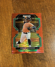 Kenya Huggins 2022 Panini Prizm Draft Picks Red Pulsar PDP123 Cincinnati Reds /9