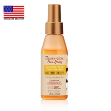 Pure Honey Silicone-Free Lightweight Shine Mist & Finishing Spray for Instant Sh