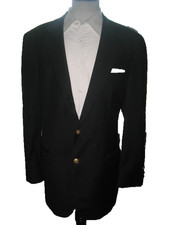 BROOKS BROTHERS BLUE GOLD BUTTONS IVY LEAGUE SPORT COAT JACKET 42L NEW 259