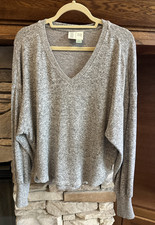 Anthropologie Saturday Sunday Tunic Oversized Sweater Long Sleeve Tee Sz Small