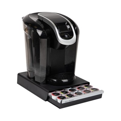 Mind Reader Single Serve 30 Pod Capacity, 10.5''L x 12.75''W x 2.5''H, Black