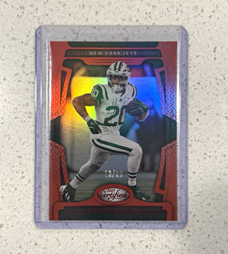 Panini Certified Breece Hall New York Jets 2025 Red /99 PM-BHL