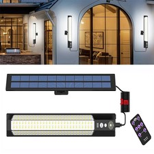 158 LED Solar Powered Light Rechargeable Garage Shed Light Indoor Outdoor Garden