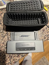 Bose SoundLink Mini I Bluetooth Speaker Bundle with Charger And Case TESTED