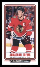 2021-22 O-Pee-Chee OPC Premier Tallboys #P3 Jonathan Toews