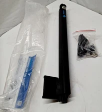 Trident 20" Tall Black Pool Gate Latch with Key/Hardware