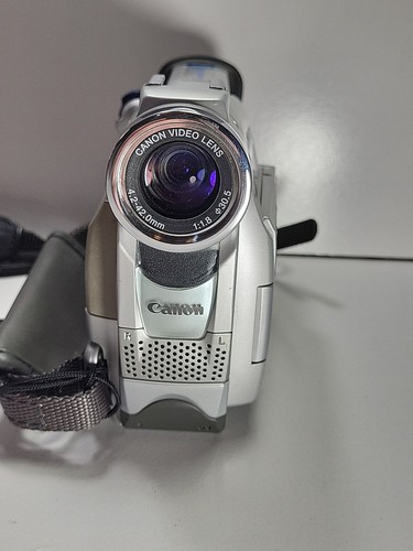 Canon ZR25MC Digital Camcorder SD Mini DV 200x Zoom No Accessories Untested READ - Picture 6 of 8