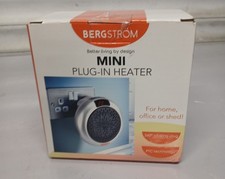 Bergstrom mini plug in heater ideal for small room or shed