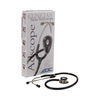 Adscope 603 Clinician Stethoscope Black Tube 22 inch 603BK 1 Ct
