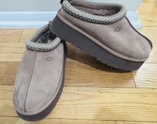UGG Tasman Women's Brown Suede Lined Slip-On Slippers US 7 EU 38