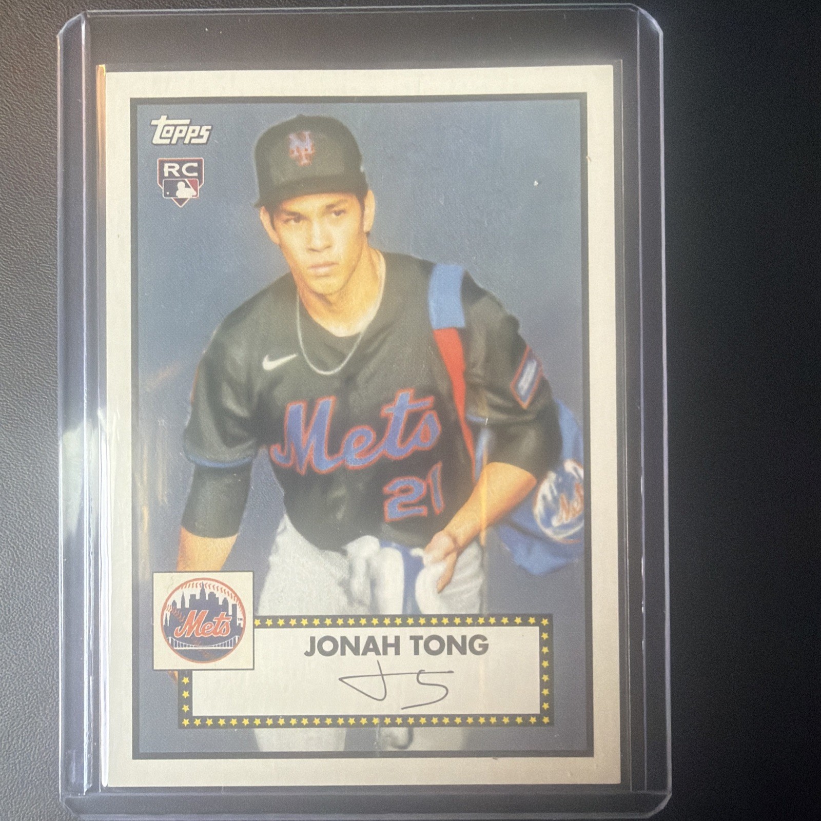 2026 Topps Series 1 - Jonah Tong #4 1952 Rookie Variations (RC)